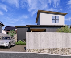 現役一級建築士が住宅の外観CGパースを作成します 現役一級建築士が作成するパースにより、おもいをかたちにします