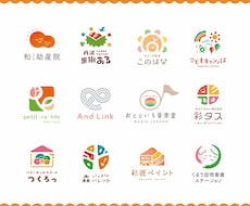 ほっこりあたたかいロゴ、お作りします ｜カラフルでも単色でも◎シンプルな中にぎゅっと想いを込めて