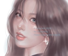 感情をテーマに「強さ」「透明感」ある女性を描きます イメージ1
