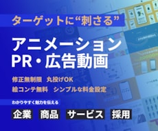 アニメーションで”魅力を伝える”動画を制作します 企業・商品・サービス・採用－心を動かすアニメーション動画