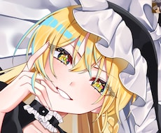 キラキラで最高に綺麗なキャラクターイラスト描きます 商用利用OK！印象に残る高クオリティイラスト制作します