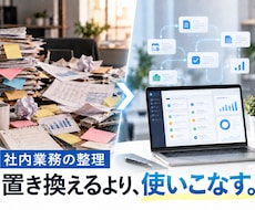 社内業務を整理してAI・ツール活用を提案します イメージ1