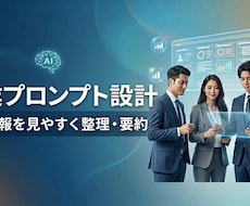 営業職向けAIプロンプト設計します イメージ1