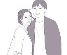 お写真を元にオシャレイラスト描きます イメージ1