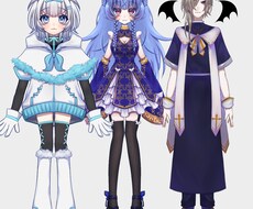 立ち絵お描きします TRPGや自作ゲームなどの立ち絵に！