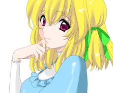 アニメ塗りイラスト書きます イメージ1