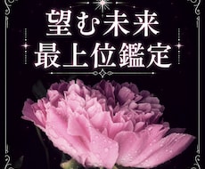 あなたにとって最も望ましい未来を最上位鑑定します 自然に成長し続ける能力 奥底の自分の心 世界13カ国で評価