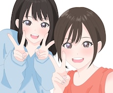 SNSアイコン・立ち絵・一枚絵を丁寧に制作します イメージ1