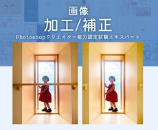 画像加工/画像編集をいたします Photoshopでご希望の修正をいたします