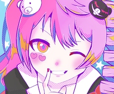 アメコミ風のカラフルなイラストかきます アメコミ風のカラフルでポップなイラストのアイコン作りませんか