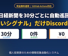 HPの該当語句を自動検知して通知します 完全無料運用｜30分ごとの自動巡回｜初心者OKカスタマイズ∞