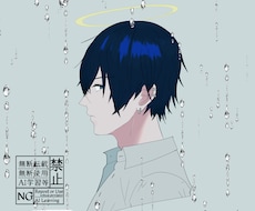 簡易背景付きアイコンイラストを描きます イメージ1