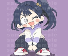 カートゥーン風ゆるかわ3頭身キャライラスト描きます イメージ1