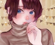 写真を元に厚塗りで似顔絵イラスト描きます イメージ1