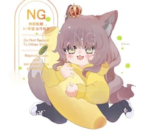 あなたのコテキャをデフォルメで可愛くします イメージ1