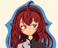 可愛く綺麗なsnsイラストをあげます イメージ1