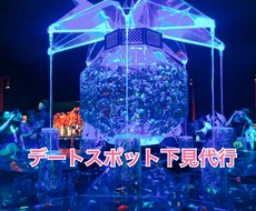 デートスポット下見代行(レビュー付き)します イメージ1