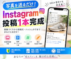 写真だけでInstagram投稿を1本作成します イメージ1