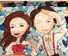 写真をもとに似顔絵描きます イメージ1