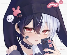 SNSでのあなただけのオリジナルアイコンを描きます イメージ1