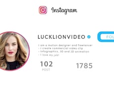 米国話題！InstagramアカウントCM作ります ファン数がぐんぐん伸びる！インスタアカウントのPV動画制作