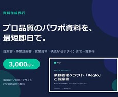 パワポ資料｜提案書・営業資料をプロが作成しますます 構成設計から図解・デザインまで一貫。最短即日納品