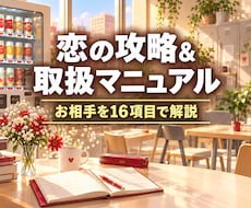 お相手のトリセツ｜恋の攻略＆取扱マニュアル作ります イメージ1