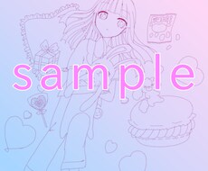 ゆるいかわいいイラスト提供いたします イメージ1