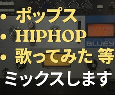 ミックス＆マスタリングします イメージ1