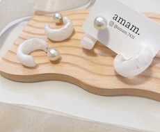 ピアス.イヤリング心を込めて制作致します 大人可愛いアクセサリーをぜひご覧ください(*^^*)