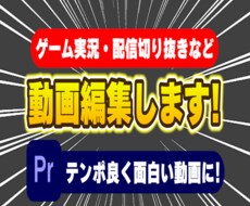 お任せOK！動画編集します イメージ1