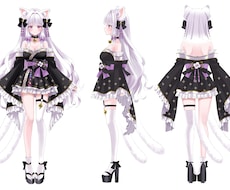VTuber、立ち絵、美麗イラスト描きます イメージ1