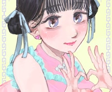 厚塗りタッチのとにかく可愛い絵を描きます イメージ1