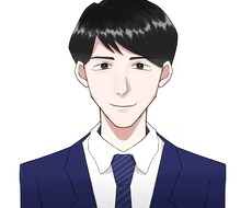 スーツ姿の男性アイコン描きます イメージ1
