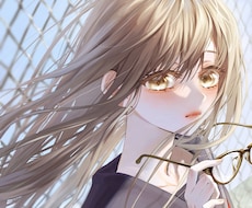 キラキラかわいい透明感溢れるイラスト描きます グッズや配信・動画用等様々な用途に合わせて制作します！