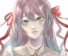 SNS用のイラストアイコン描きます イメージ1