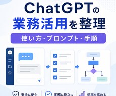 ChatGPTの業務活用を一緒に整理します イメージ1