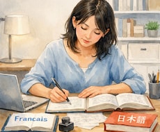 フランス語⇔日本語 メッセージを翻訳します ちょっとした翻訳/返事をすぐに書きたい方へ