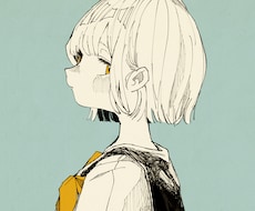 モノクロ線画×単色の目を引くイラストお描きします 平日AMにご注文頂いた場合　最短即日納品可能です