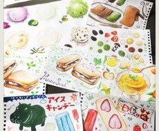 商用可。可愛くフードイラスト描きます 幅広くデザイン、チラシ、ポップ等に使えるイラスト。