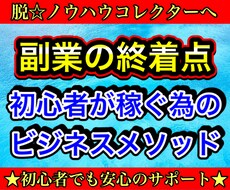 生き残りをかけた手法を伝授いたします 「えッ！そんな方法があったんだ！」副業で豊かな人生を！