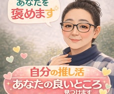 褒めまくりで、自分大好きになる60分になります イメージ1