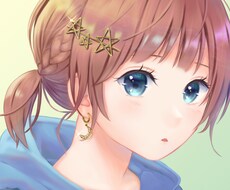 可愛い女の子のアイコン作成をします イメージ1