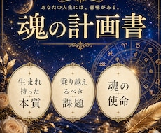 5名限定価格◆あなたの本質と人生のテーマを占います
