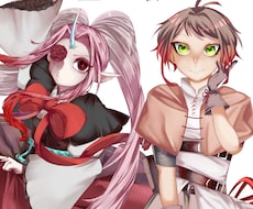 キャラクター立ち絵を描きます イメージ1