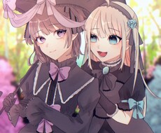 貴方の可愛いコテキャ様描きます あなたの可愛いコテキャ様をコテキャ様をスピーディに描きます！