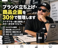 ブランド立ち上げを30分で一緒に整理します イメージ1