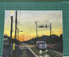 写真を参考に写実的な油絵を描きます イメージ1
