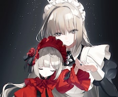 一枚絵・キャラクターイラスト制作致します イメージ1