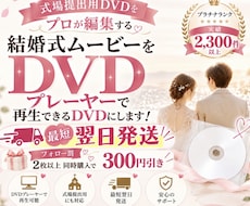 Canva・CapCut動画を提出用DVDにします 実績2,000件｜式場上映対応DVD化　女性スタッフが対応！